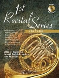 1st Recital Series - Horn in F published by Curnow (Book & CD)